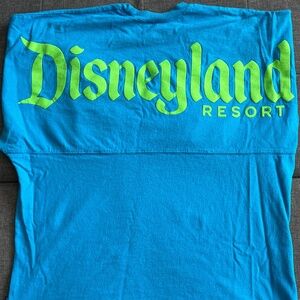 Disney Tops | Disneyland Resort Spirit Jersey Teal/Turquoise & Lime Green, SZ LG